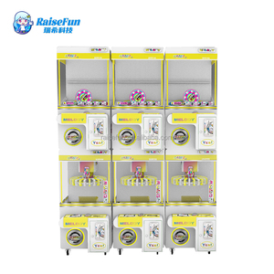 Raisefun móng vuốt nhỏ máy đồng tiền hoạt động <span class=keywords><strong>mini</strong></span> thiết kế Arcade Crane đồ chơi sang trọng Catcher giá rẻ cho trung tâm mua sắm trẻ em sử dụng - Product Image 2