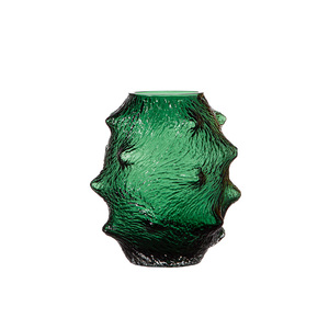 Vase à fleurs en verre de Murano hydroponique au design moderne en forme de concombre de mer, décorations pour la maison - Product Image 3