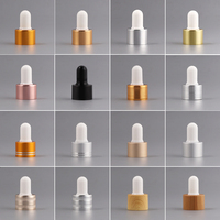 Flacon compte-gouttes cosmétique 15ml 20ml 30ml 50ml 100ml en verre vert avec bouchon à vis, logo personnalisable, vente en gros pour huiles essentielles et parfums