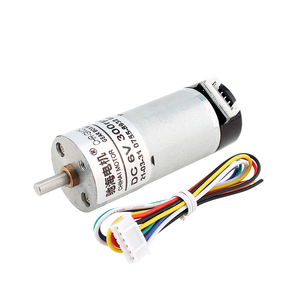 Moteur à engrenages à encodeur magnétique Holzer DC Chihai Motor CHR-GM25-370-ABHL 6.0V 12.0V 24.0v - Product Image 1