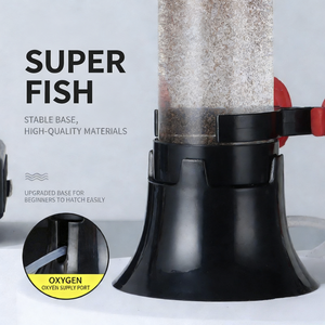 Incubateur professionnel en plastique de 4 L pour œufs d'artémias, nourriture vivante pour bébés poissons dans les récipients de récifs coralliens et les aquariums tropicaux - Product Image 2