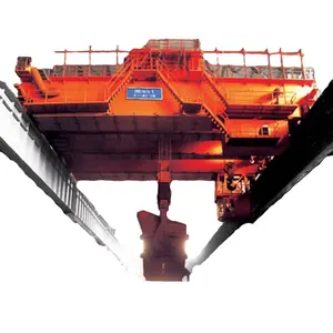 Nucleon Supplier QDY Overhead Crane With Hook Foundry Lifting Capacity 5 ton~20/5 ton for sale