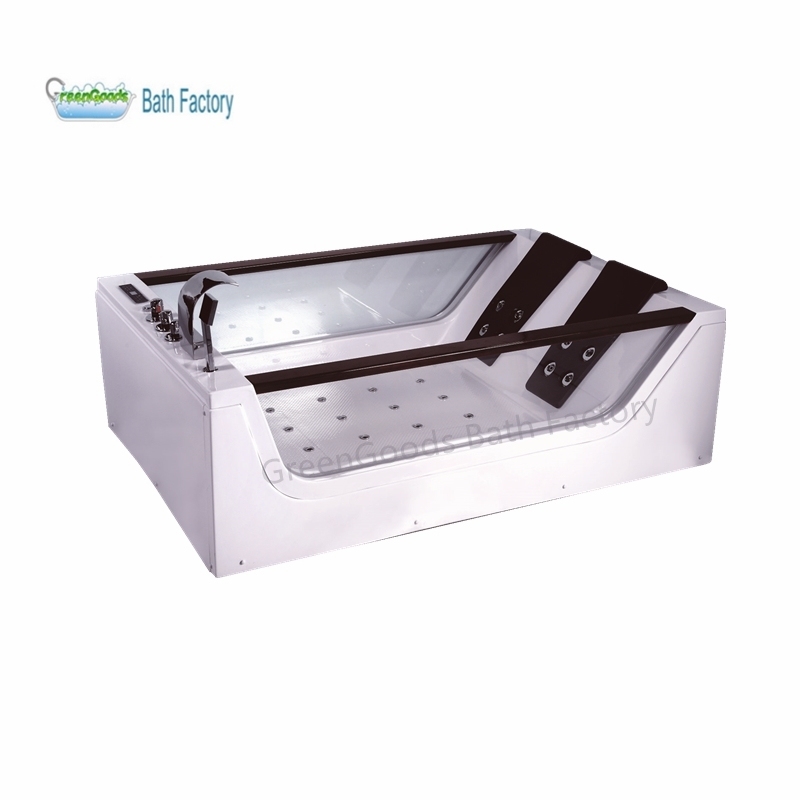 Grande baignoire gonflable à jets d'air, outil de Massage intelligent pour 2 personnes, personnalisé, à vendre
