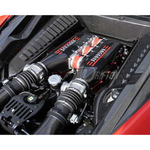 Juego de cubiertas de motor de fibra de carbono seca Drifton New Dry para Ferrari 458 Italia Speciale 2009-2015 - Product Image 5
