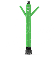 Conception personnalisée Logo publicitaire gonflable Wave Man Air Sky Dancer avec accessoires de ventilateur soufflant
