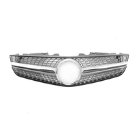 Hochwertiges ABS-Material Kühlergrill für SL-Klasse R230 2010-2012 Diamant-Stern gitter
