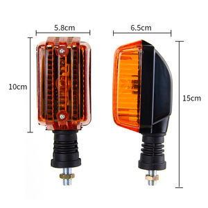 Luces de Giro para Motocicleta con Base Negra para Yamaha Rx-s Rxs Rx115 Rx <span class=keywords><strong>K</strong></span> Rx135 Yt115 - Product Image 1