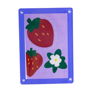 <span class=keywords><strong>Cadre</strong></span> photo puzzle créatif <span class=keywords><strong>à</strong></span> illustrer soi-même avec des fruits, cadeau pour déménagement, <span class=keywords><strong>à</strong></span> placer sur le bureau - Product Image 4