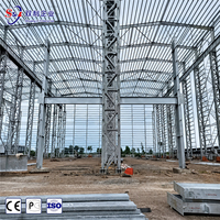 Diseño de Almacén Prefabricado de Acero, Estructura de Acero de Fácil Montaje y Bajo Costo