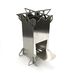 <span class=keywords><strong>Estufa</strong></span> de Leña Plegable para Camping, de Acero Inoxidable, Multicombustible, Impermeable, Portátil de 10L para Escalada - Product Image 6