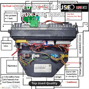 Boîtier de fusibles de haute qualité pour <span class=keywords><strong>Mercedes</strong></span>-Benz W212 W204 C63AMG, disjoncteur de circuit électrique, composant électrique, modèle A2049009701 - Product Image 2