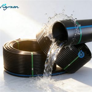 Tuyau en polyéthylène <span class=keywords><strong>Rayman</strong></span> 110 mm 160 mm 315 mm 355 mm 400 mm 630 mm 1000 mm PN10 PN16 HDPE pour l'alimentation en eau - Product Image 1