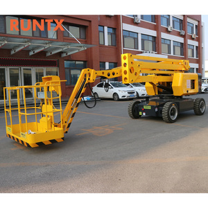 RUNTX Cherry Picker 8-20M <span class=keywords><strong>Manlift</strong></span> Boom Lift Articulado 220 Kg Tow Behind Towable Boom Lift - Product Image 2