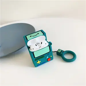 cover adventure Suppliers-Wholesale for Airpods Case Cartoon Adventure Time Soft Shockproof Covers for Apple Wireless Custom Headphone for Air pod 1 2