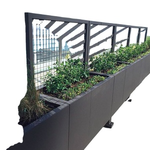 Jardinières rectangulaires en <span class=keywords><strong>plastique</strong></span> de haute qualité et bon marché pour jardin d'intérieur, pots de fleurs auto-arrosants - Product Image 5