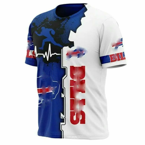 Football américain saint Buccaneers Steeler Packers Offres Spéciales imprimé haute qualité vente en gros Sports Football toutes équipes T-shirt - Product Image 5