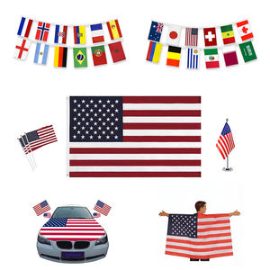 Bandera Personalizada de Alta Calidad y Bajo Costo con Cualquier Logotipo y Color, de Tela de Poliéster Digital, para Aficionados al Fútbol de Canadá, México y Estados Unidos, Gahumi 2026 - Product Image 6