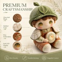 Peluche Chat Intelligent Mignon - Compagnon avec Mode Répétition Parrot, Taille 11-30CM, Recharge USB pour Enfants