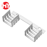 Outils de découpe progressifs personnalisés pour les bornes de tubes ronds mâles et femelles électriques, pièces d'emboutissage continu en métal, bornes de type U