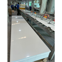 Dalles de marbre artificiel OEM & ODM, grandes dalles en acrylique, surface solide découpée sur mesure, 6-30 mm, surface brillante / mate, rebord de fenêtre