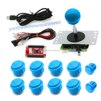 USB Denetleyici Raspberry Pi PC360 PS/3 Steam Android Sıfır Gecikme Kartı Xinwa Joystick Düğmesi Özelleştirilebilir DIY Kiti Oyun Jetonu