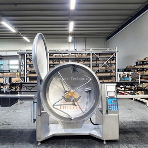 100-600l công nghiệp trọng ấm đun nước cà ri dán nấu ăn nồi kẹo bơ cứng Kẹo caramel làm cho Tương Ớt gas nấu ăn máy với Máy trộn - Product Image 1