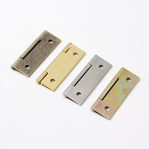 Furniture Hinge 2 Inch 43mm Iron Surface Mount Durable Cabinet Door Hardware - Product Image 1