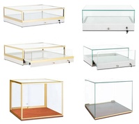 Kunden spezifische Mini LED Spot Lampe Top Glasbox Showcase Möbel Display Stand für Jewelry Store Mall Verwendung