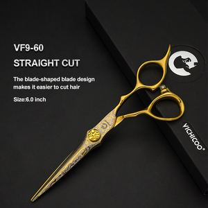 <span class=keywords><strong>Forbici</strong></span> <span class=keywords><strong>Professionali</strong></span> da Barbiere <span class=keywords><strong>per</strong></span> <span class=keywords><strong>Parrucchieri</strong></span> <span class=keywords><strong>Forbici</strong></span> <span class=keywords><strong>per</strong></span> Sfoltire a Denti Piatti <span class=keywords><strong>Forbici</strong></span> da Barbiere con Rivestimento Dorato - Product Image 2