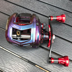 Baitcasting-carrete de pesca 11 + 1BB 7,1: 1, carrete de tambor de arrastre máximo de 17kg de alta velocidad para lubina en el océano, pesca ambiental, Nuevo - Product Image 3