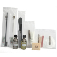 Prix d'usine kit d'articles de toilette pour hôtels kit de rasage pour hommes