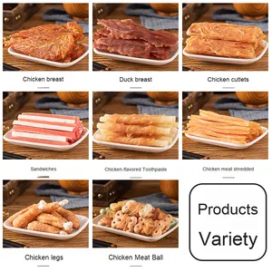 Nutritivo y duradero pollo Jerky comida seca cachorro Teddy Golden Retriever Dental hueso masticar palo para <span class=keywords><strong>perros</strong></span> aperitivos para <span class=keywords><strong>perros</strong></span> - Product Image 3