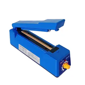 Wholesale 100 2MM Plaster Impluse Electric Hot Bar Type Iron Sealeraluminum Sealing Machineplastic Body Hand Sealer