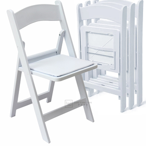 Sillas Plegables de Jardín de Resina Blanca al Por Mayor <span class=keywords><strong>para</strong></span> Muebles de Hotel Fiestas Bodas al Aire Libre Silla Wimbledon de Plástico PP Plegable <span class=keywords><strong>para</strong></span> Eventos - Product Image 6