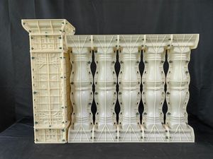 Molde de Jardín para Macetas de Hormigón de Plástico ABS de Alta Precisión, Balaustre 3D para Decoración de Exteriores, Trabajos de Construcción, Marca Reazone, 3 Años - Product Image 3