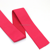 Fabricants de bandes élastiques jacquard pour ordinateur Ventes directes Bande élastique de couleur unie Sangle élastique en nylon de 4cm