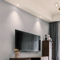 Éclairage commercial, lampes LED, downlights anti-éblouissement, downlights encastrés au plafond SMD, AC110V AC220V, downlight encastré rond en aluminium