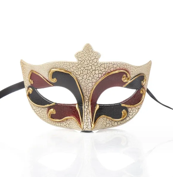 Венецианские маски, оптовая продажа, Хэллоуин, танцевальная Корона, трещины, мужские и женские маски