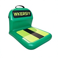 Siège gonflable confortable pour paddleboard et kayak - Coussin de chaise portable en PVC à usage général