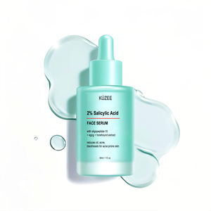 Sérum facial exfoliant liquide à l'acide salicylique BHA biologique, réduit l'excès de sébum, la texture irrégulière, 30 ml, pour l'acné, les points noirs, les pores dilatés - Product Image 1