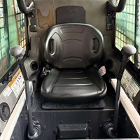 Chargeuse sur pneus Bobcat S160 d'occasion avec moteur Kubota V2003 d'origine, godet de 0,33 m³ pour travaux de construction et d'aménagement paysager
