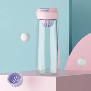 Toptan promosyon özel logo BPA ücretsiz öğrenci için içme suyu şişesi öğrenci su şişesi