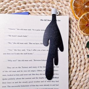 Factory Wholesale Spilled Coffee PU Leather <b>Bookmarks</b> Creative Funny Reusable Leather <b>Bookmarks</b> for Book Lovers - Product Image 3