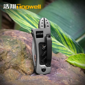Multi Functional Folding Knife Stainless Steel 5.5 In Outdoor <b>Camping</b> EDC Tool - Product Image 5
