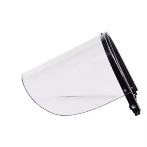 Visor transparente Escudo facial Casco de soldadura de plástico antihumo con protección facial resistente al calor - Product Image 6