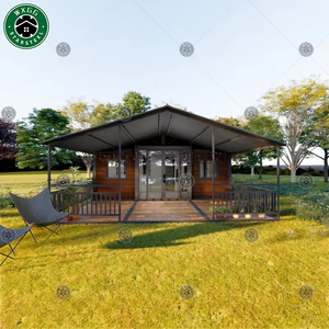 Vente en gros de maisons conteneurs modulaires en panneaux sandwich, 2-3 chambres, préfabriquées en kit, à assemblage rapide, mini-villa - Product Image 4