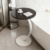 Table à manger moderne minimaliste en plastique, portable, 2 places, multifonctionnelle, avec étagère de rangement, imperméable, écologique, pour appartement, hôtel