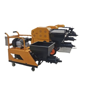 เครื่องพ่นปูนฉาบไฟฟ้าดีเซล ประสิทธิภาพสูง 220V พร้อมมอเตอร์ปั๊มปูน - Product Image 1