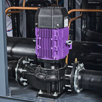 Refroidisseur d'eau industriel RUIHAI RHP-40W 40HP 129,06kW pour le refroidissement des procédés de moulage par injection et d'extrusion de plastique