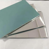 Plaques de miroir en verre transparent ou argenté en aluminium moderne découpées sur mesure 2 mm 3 mm 4 mm 5 mm 6 mm Différentes tailles disponibles